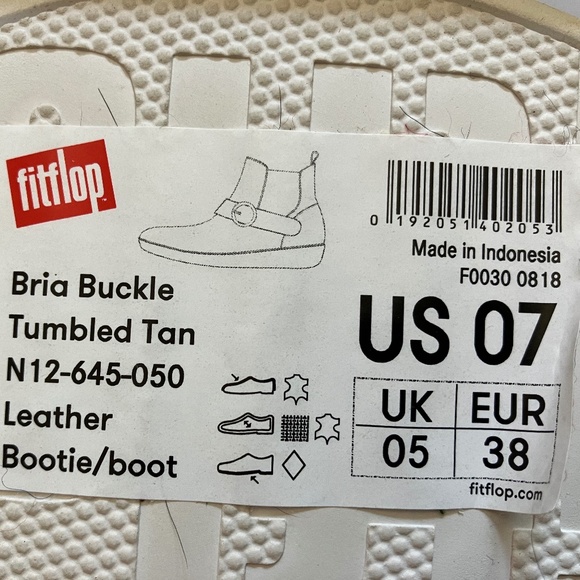 Bria Buckle Leather Bootie - Picture 5 of 7